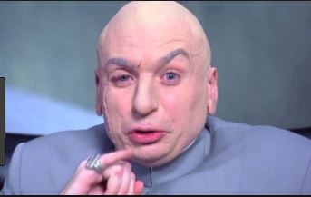 Dr. Evil is a fictional character played by Mike Myers in the Austin Powers film series.